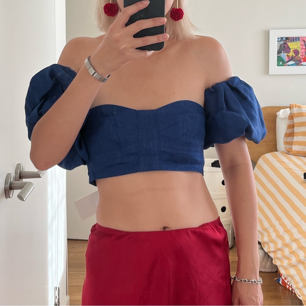 NWT Isabel Marant Strapless Top